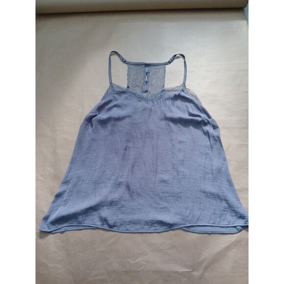 Torrid Gray Lace Trim Sexy Cami Tank Lingerie Festival Concert Plus Size 3X - Picture 7 of 7